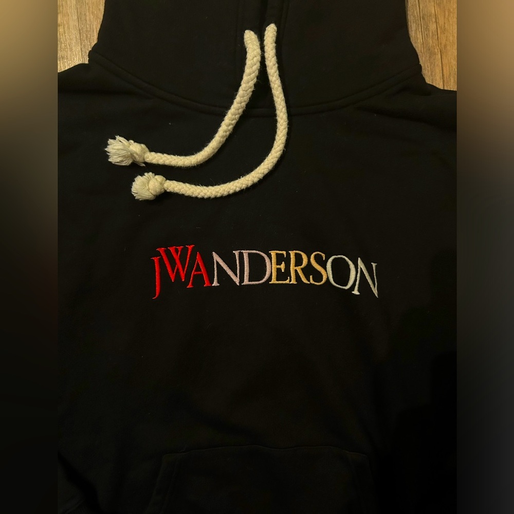JW Anderson plush hoodie